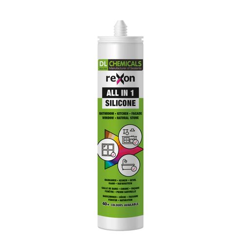 Rexon Siliconenkit All-in-1 Pastelbeige 290ml