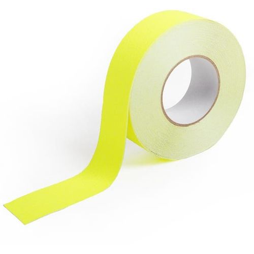 Antislip Tape Standaard Fluoriserend Geel B=50mm L=18,3m