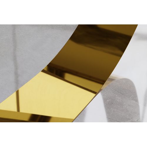 Ilcom Decoratieve Roestvrijstalen Strip I 10cm X 270cm - Gepolijste Gouden Kleur