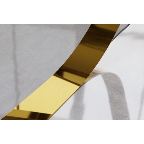 Ilcom Decoratieve Roestvrijstalen Strip I 5cm X 270cm - Gepolijste Gouden Kleur