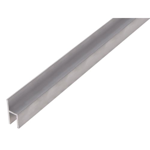Alberts Ba-profiel H-vorm Aluminium Zilverkleurig Geëloxeerd 26x11x1,5mm 1m