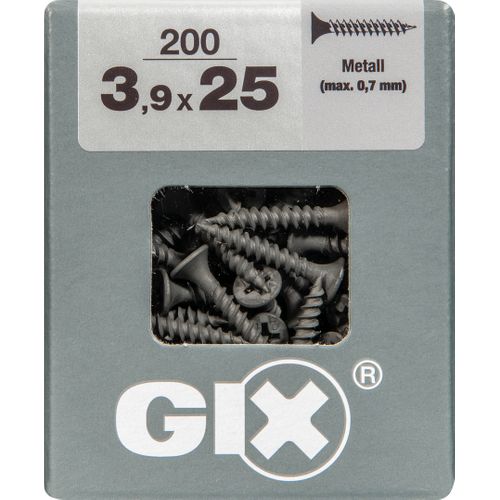 Spax Schroevendraaiers Voor Droogbouw Gix Type A 25x3,9mm 200st