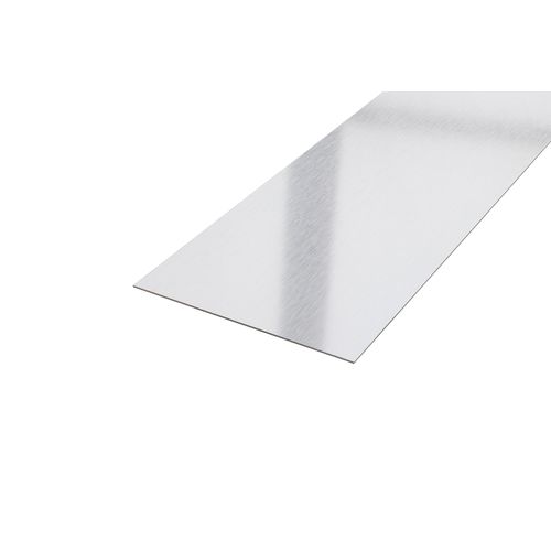 Ilcom Decoratieve Roestvrijstalen Strip I 10cm X 270cm - Satijn Zilverkleur