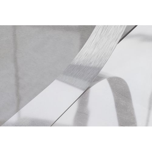 Ilcom Decoratieve Roestvrijstalen Strip I 5cm X 270cm - Satijn Zilverkleur