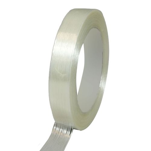 Tecplast Filament-tape Transparent Pp 130µ - Plakband 19 Mm X 50 M - 1 Rol