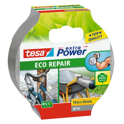 Als Je Een Premium Ducttape Nodig Hebt Die Scheurbestendig Is En Lang Meegaat, Is Tesa® Extra Power Eco Het Milieuvriendelijke Alternatief.