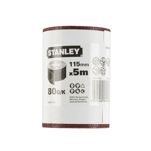 Stanley Schuurpapier Rol 115mmx5m K80